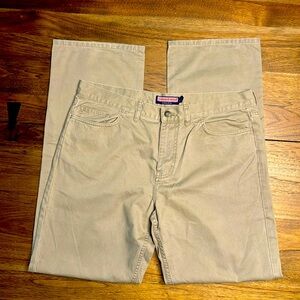 VINEYARD VINES 5 POCKET MENS PANTS 36x34, 100% cotton/canvas..
